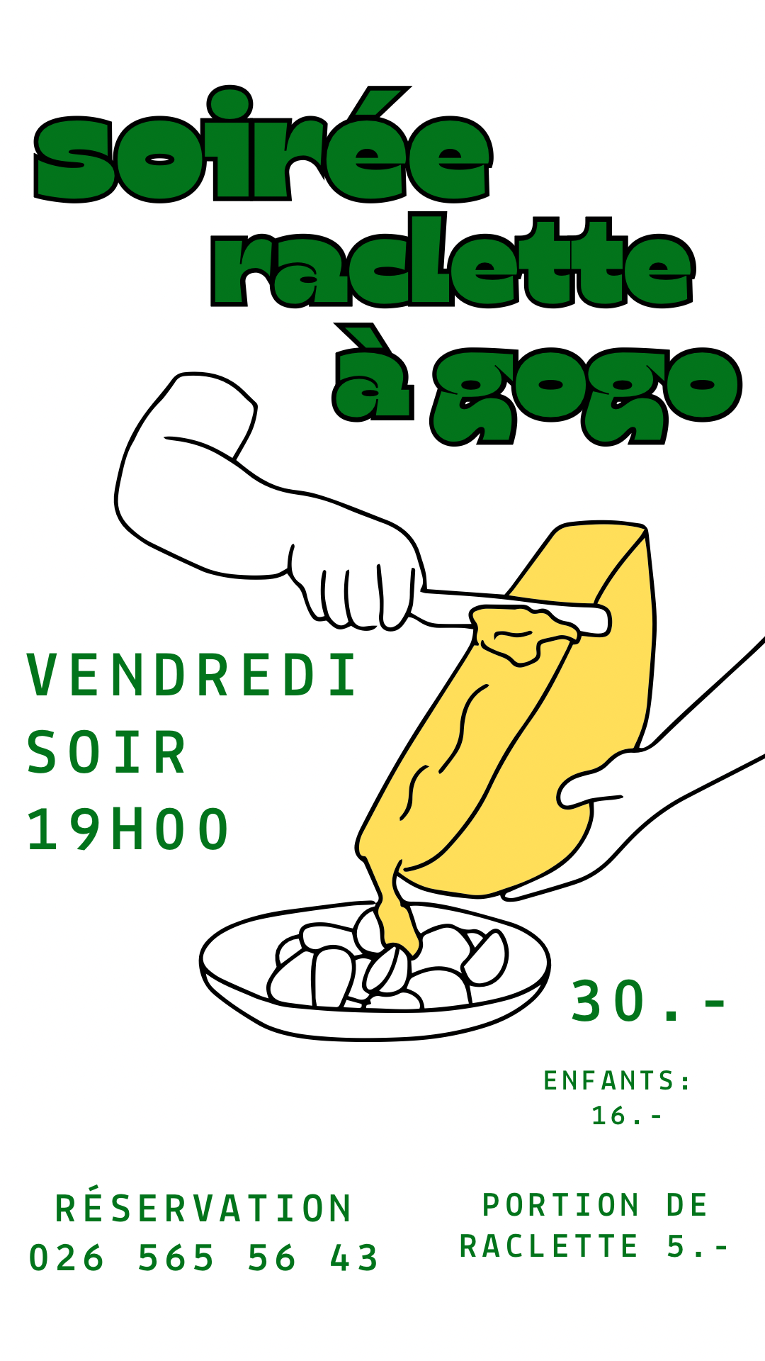 Soirée raclette