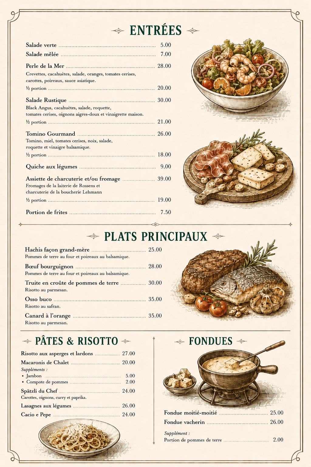Menu 2/3