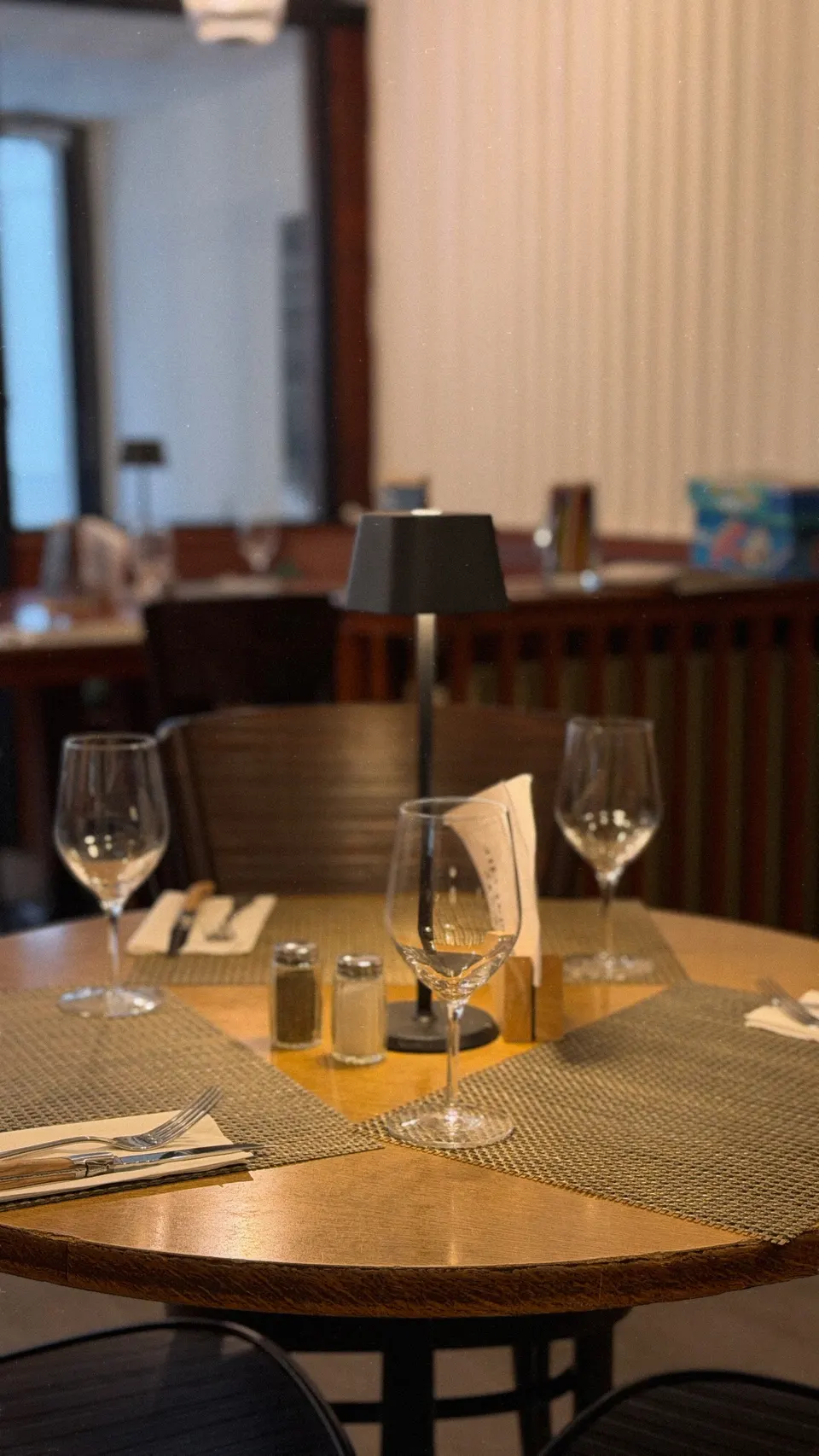 Tables dressées